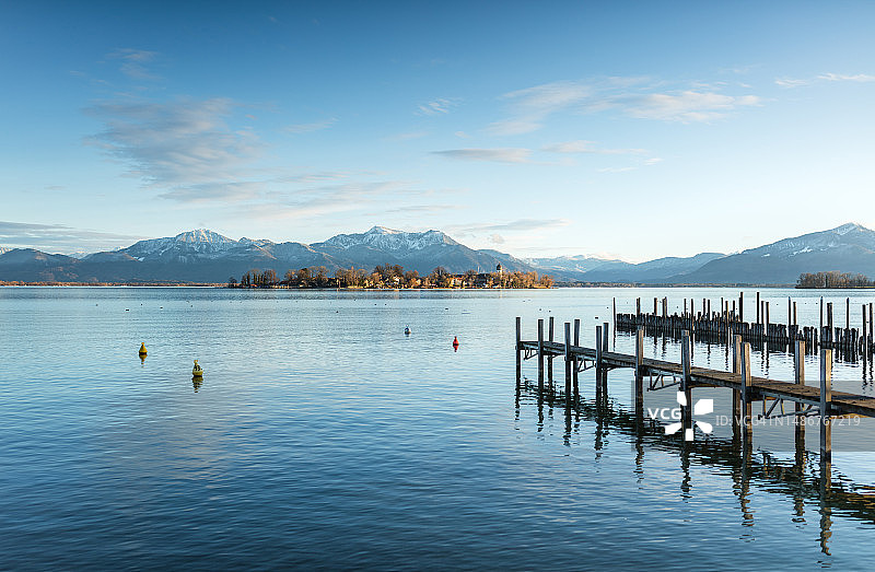 德国基姆湖图片素材