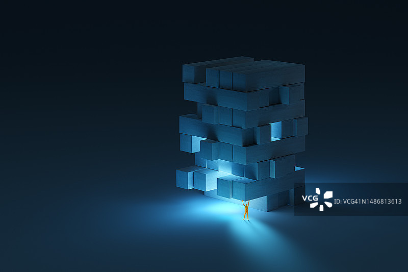 达成成功的难点概念图片素材