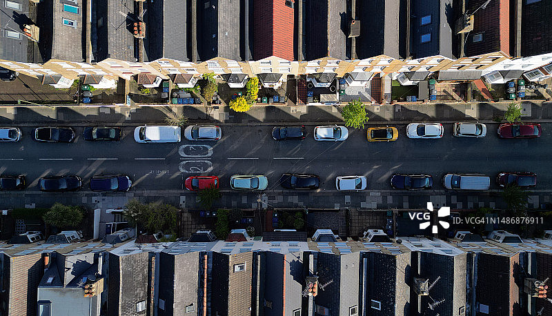 街道和房屋图片素材