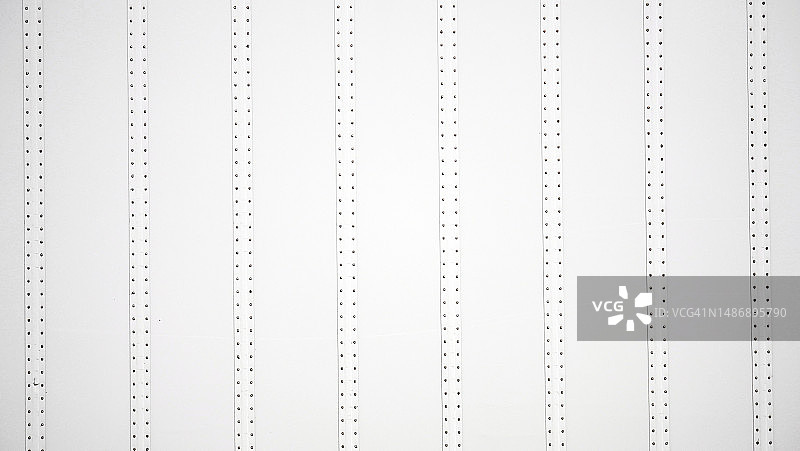 美国纽约曼哈顿的铆接白色金属板图片素材