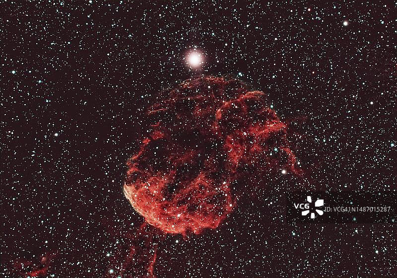 水母星云IC443图片素材