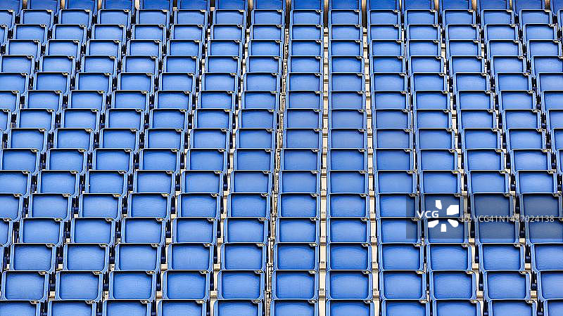 爱丁堡军乐节蓝色看台座位（英国苏格兰爱丁堡）图片素材