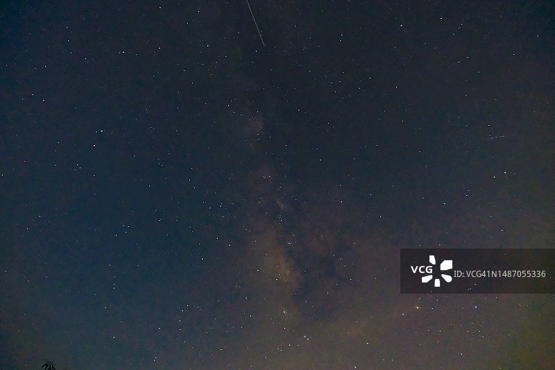 银河星夜图片素材