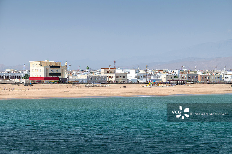 阿曼苏尔现代城镇风光图片素材