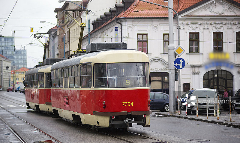 有轨电车交通运输图片素材