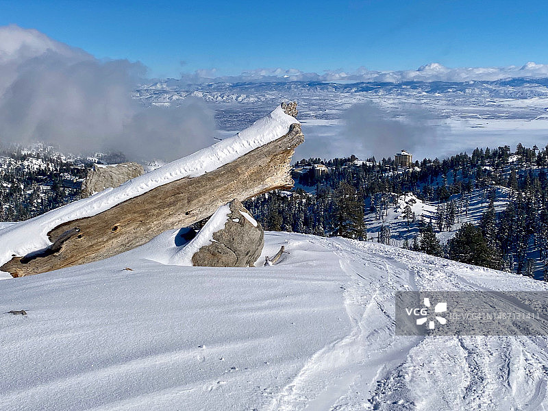 2023年太浩湖的冬天图片素材