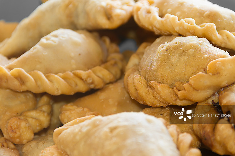 阿根廷乡村美食炸馅卷饼图片素材