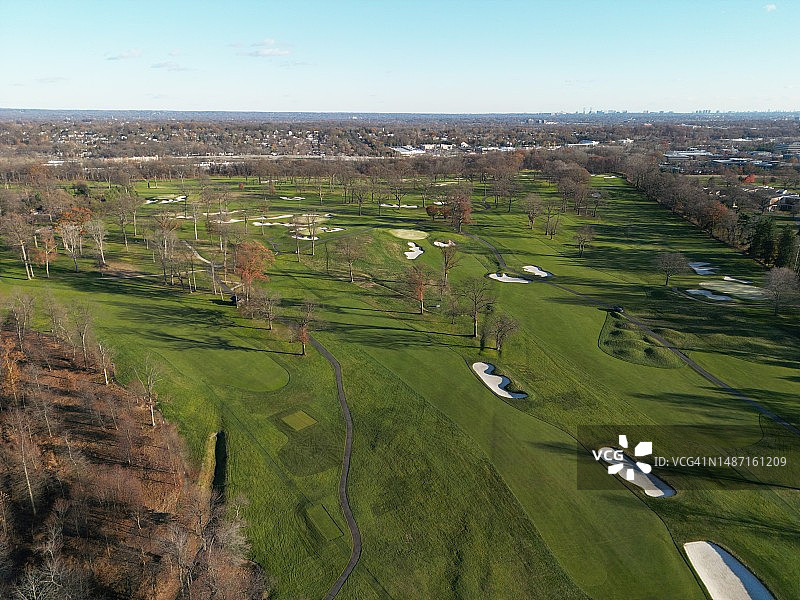 美国帕拉默斯高空景观图片素材