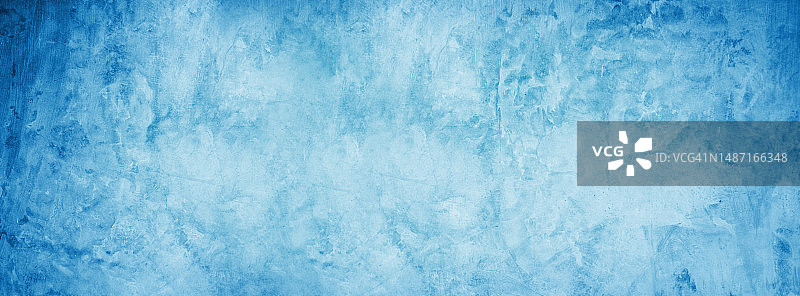 蓝色水泥和纹理背景，水平混凝土墙，罗马尼亚图片素材