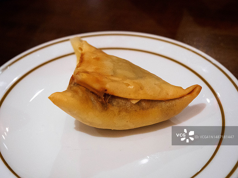 美国首都华盛顿的埃塞俄比亚食物图片素材