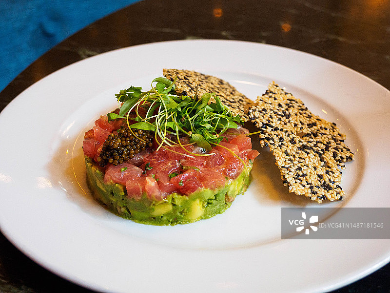 金枪鱼塔塔（华盛顿特区，美国）图片素材