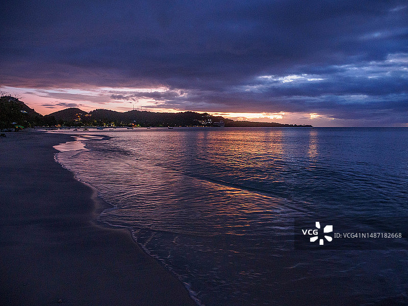 加勒比格林纳达格兰安斯海滩图片素材