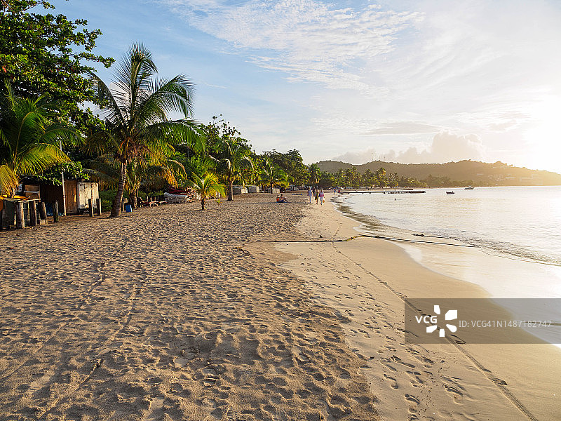 加勒比格林纳达格兰安斯海滩图片素材
