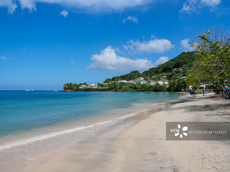 加勒比格林纳达格兰安斯海滩图片素材