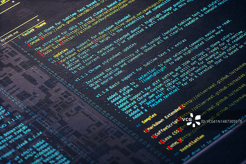 代码 HTML CGI-库存照片图片素材