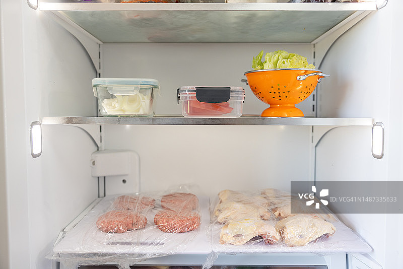 家庭厨房食品安全图片素材