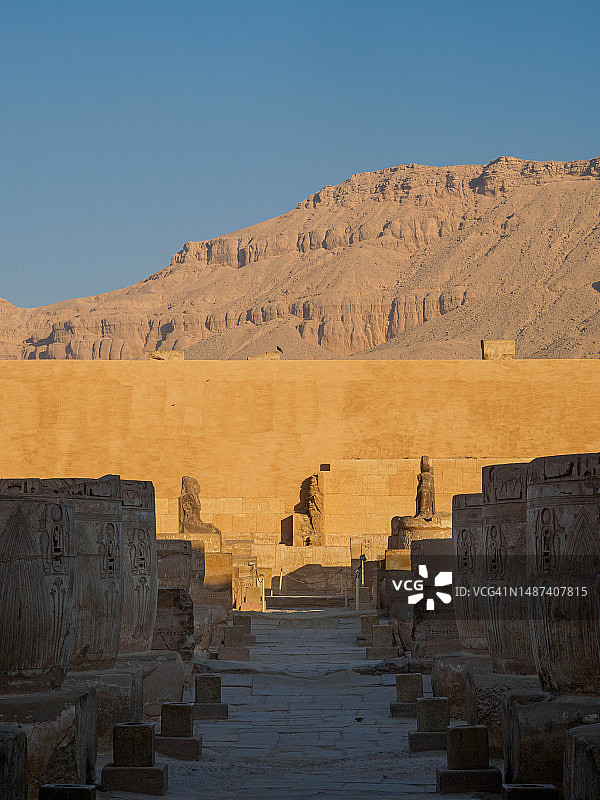 塞提一世神庙（阿拜多斯），埃及卢克索图片素材