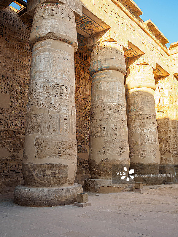 塞提一世神庙（阿拜多斯），埃及卢克索图片素材