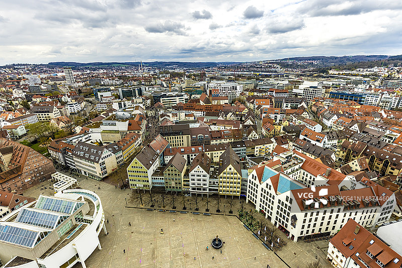 乌尔姆城市景观图片素材