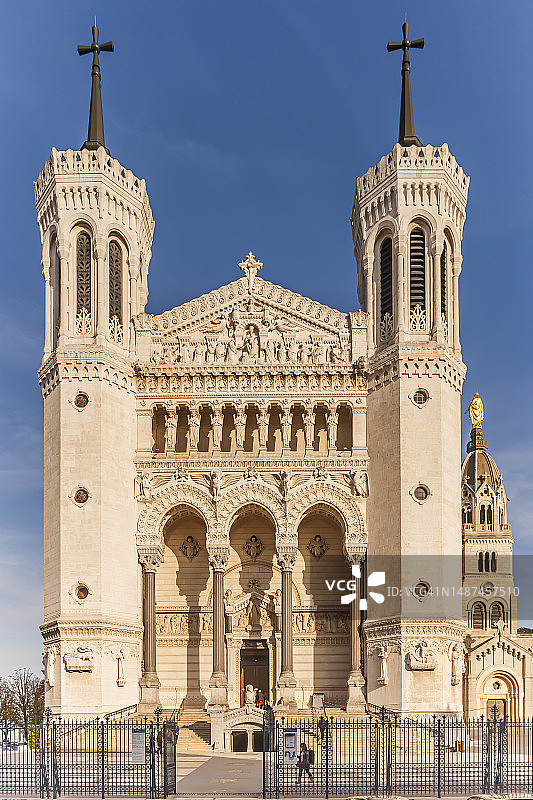 富维耶圣母大教堂图片素材