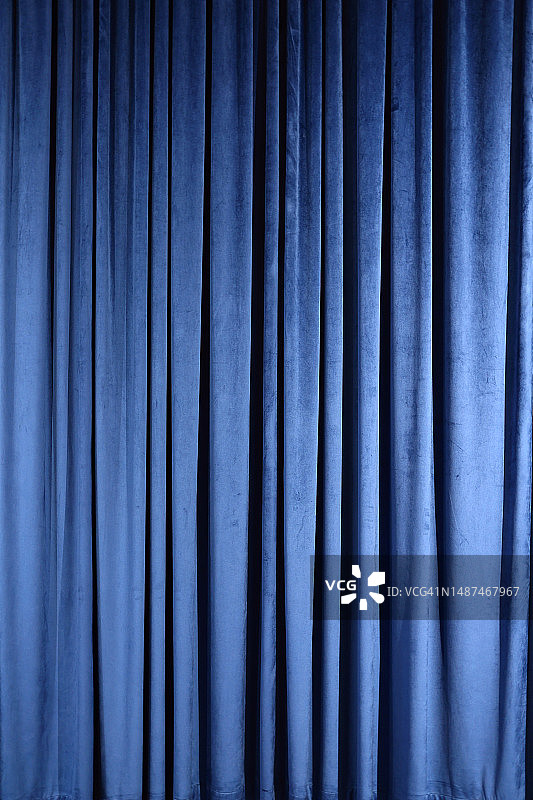 蓝色舞台幕布壁纸背景图片素材