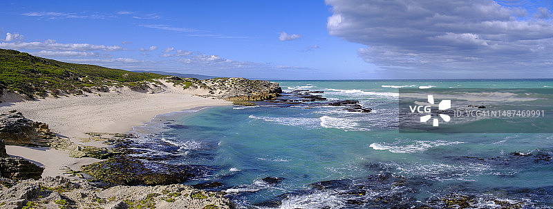 南非西开普省德霍普自然保护区海滩图片素材