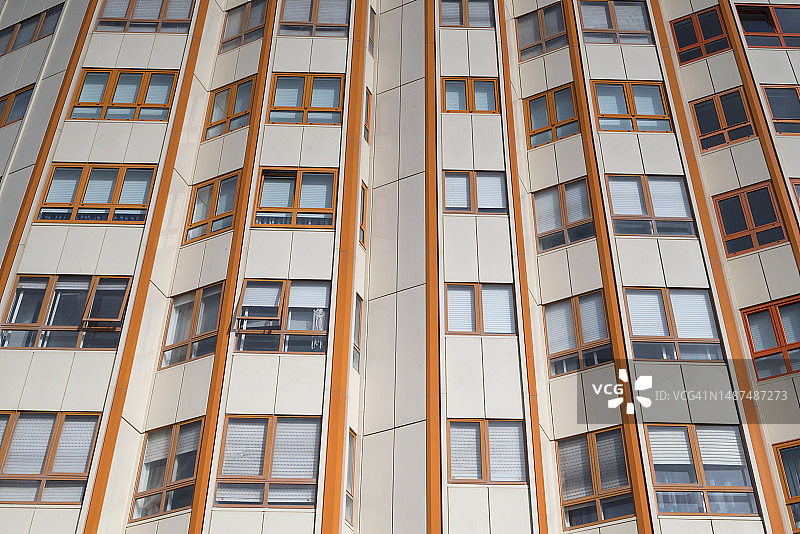 公寓楼外立面图片素材