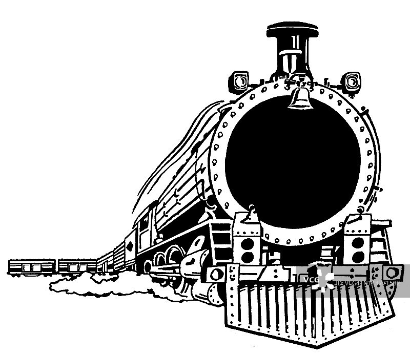 蒸汽火车图片素材