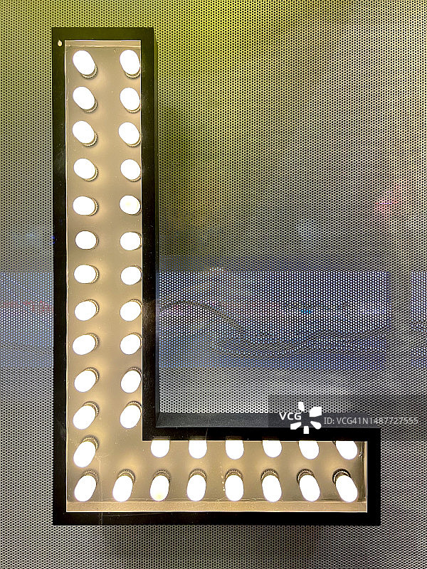 单个大写字母“L”图片素材