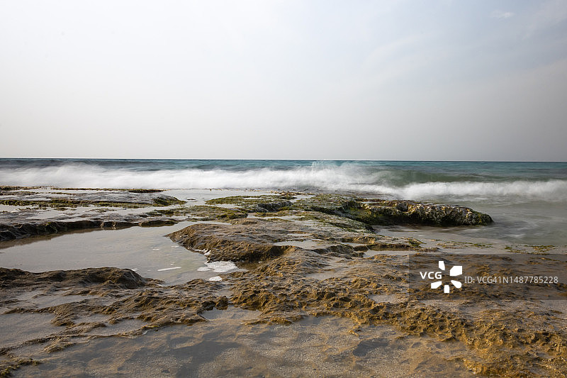 以色列纳哈里亚海景风光图片素材