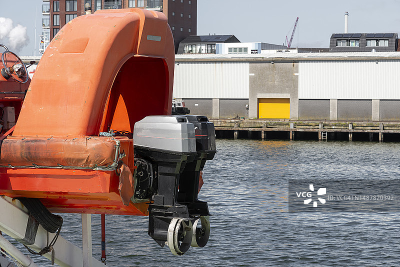 快艇舷外发动机正面图图片素材