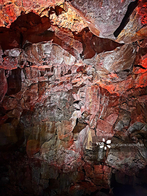 熔岩管内部图片素材