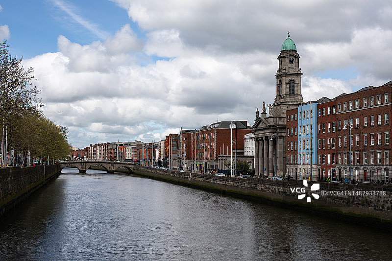 都柏林市中心图片素材