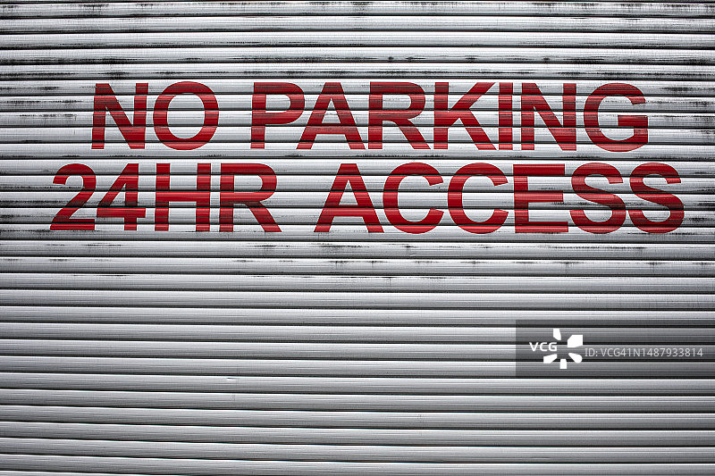 禁止停车标志图片素材