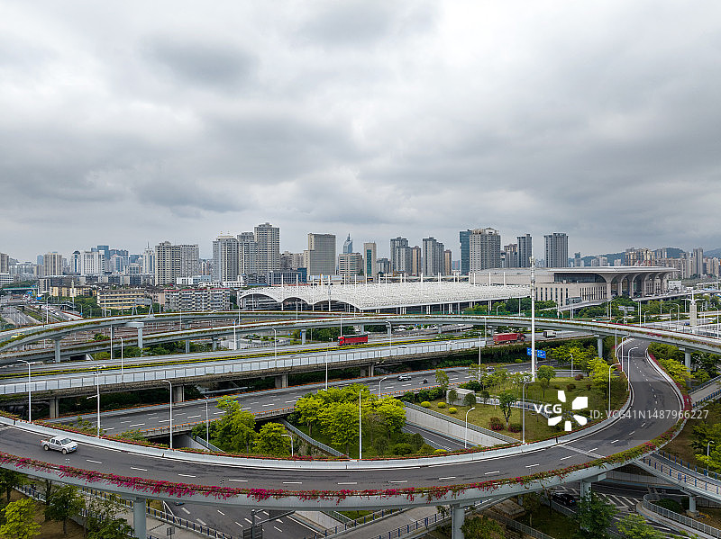 3D城市立交桥图片素材