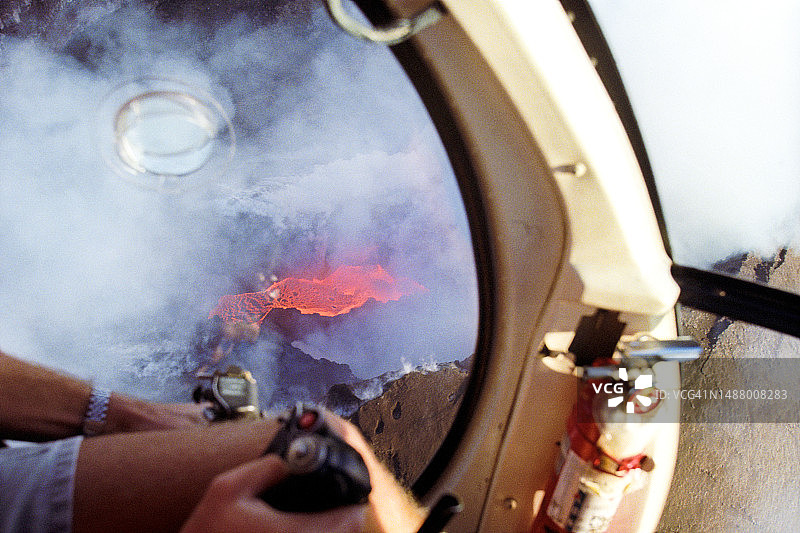 夏威夷火山国家公园熔岩图片素材