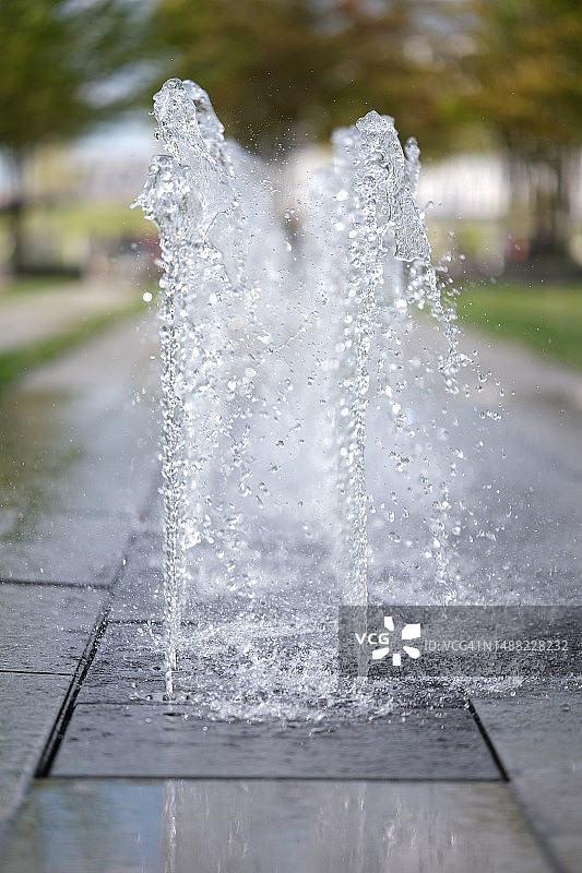 德国柏林喷泉水景图片素材