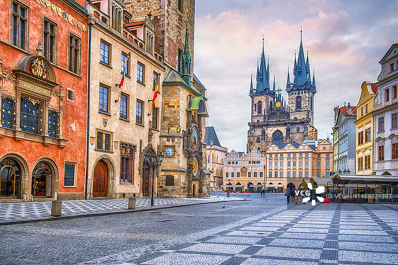 老城广场图片素材