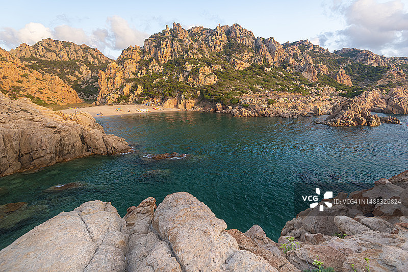 科西海滩，天堂海岸图片素材