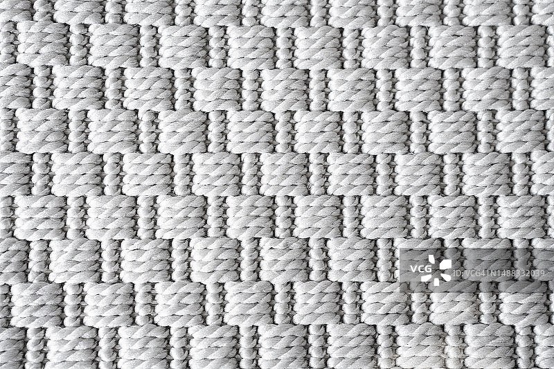 白色船用绳索纹理图像图片素材