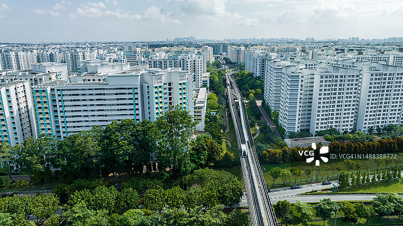 绿色城市图片素材