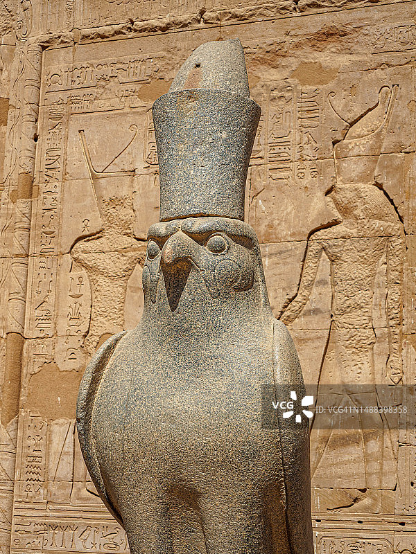 埃及埃德富荷鲁斯神庙图片素材