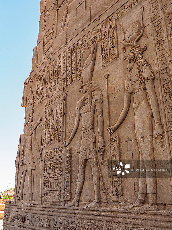 埃及孔翁波神庙图片素材