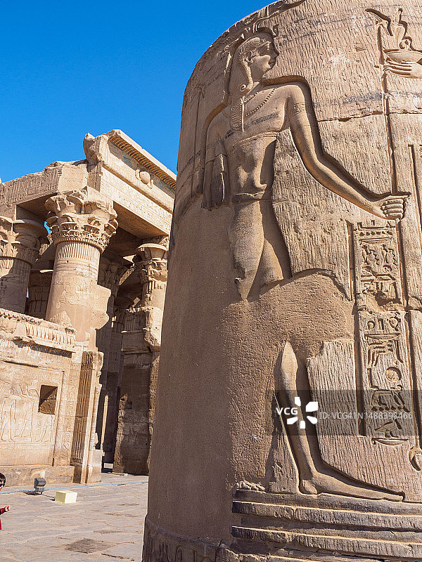 埃及孔翁波神庙图片素材