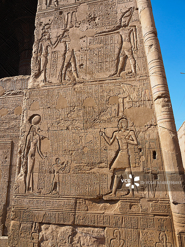 埃斯纳的克努姆神庙，埃及图片素材