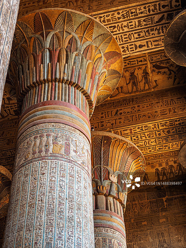 埃斯纳的克努姆神庙，埃及图片素材