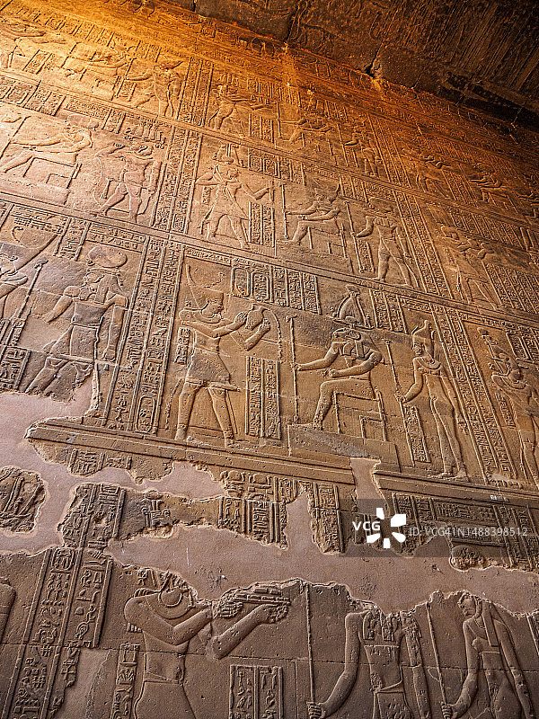 埃斯纳的克努姆神庙，埃及图片素材