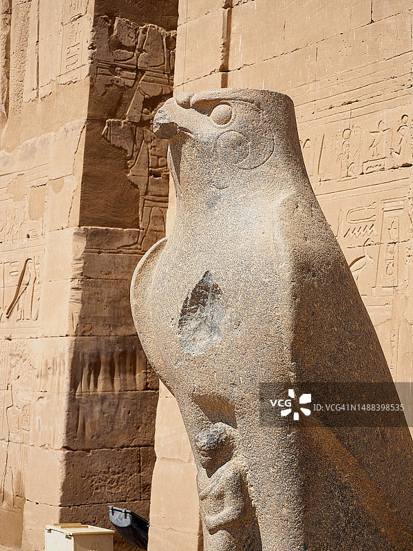 埃及埃德富荷鲁斯神庙图片素材