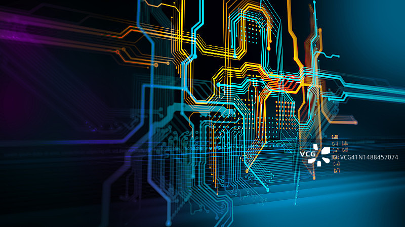 印刷电路板图片素材