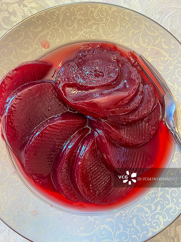 罐装蔓越莓酱圈图片素材